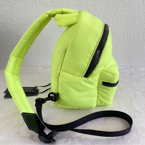 Versace Neon Yellow Nylon Sling Bag - Picture 6 of 13